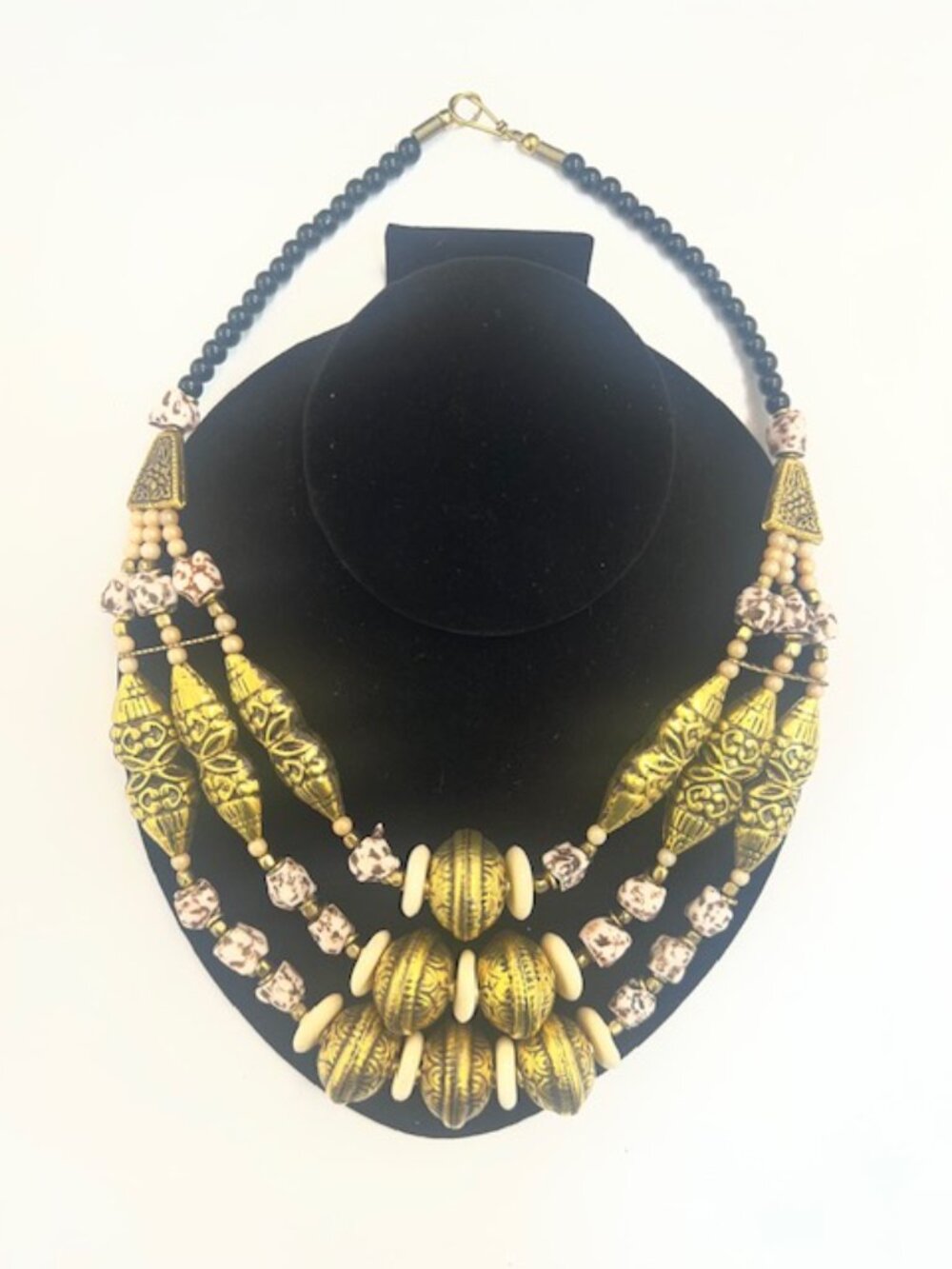 Antique Gold Statement Necklace